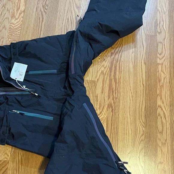 Free People On the Ascend Insulated Ski Bibs Size Medium NWT - Picture 14 of 15